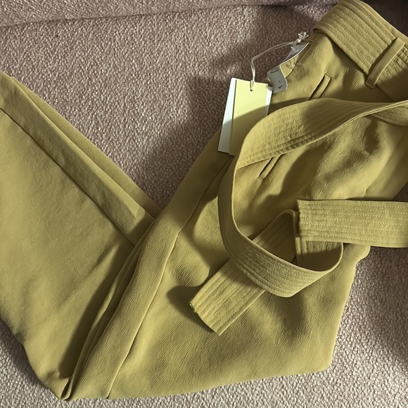 Wilfred tie front dress pants size 0 Sandy beige - BRAND NEW WITH TAGS - Picture 4 of 7